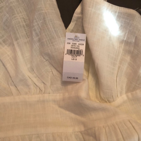 AEO brand new off-white summer dress - Picture 5 of 6